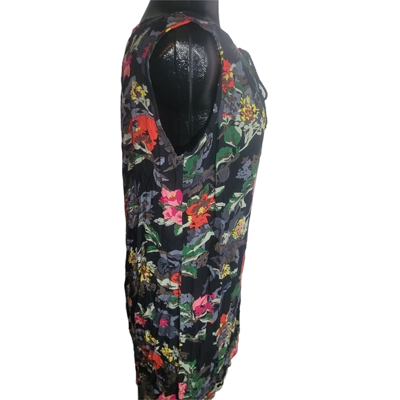 La Classe Couture Floral Sleeveless Dress L - Picture 4 of 7